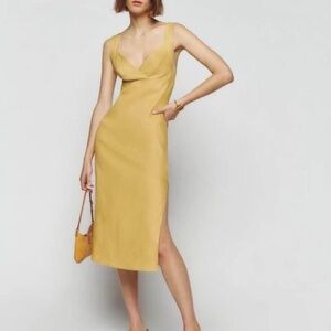 Reformation Allira cotton dress size 4